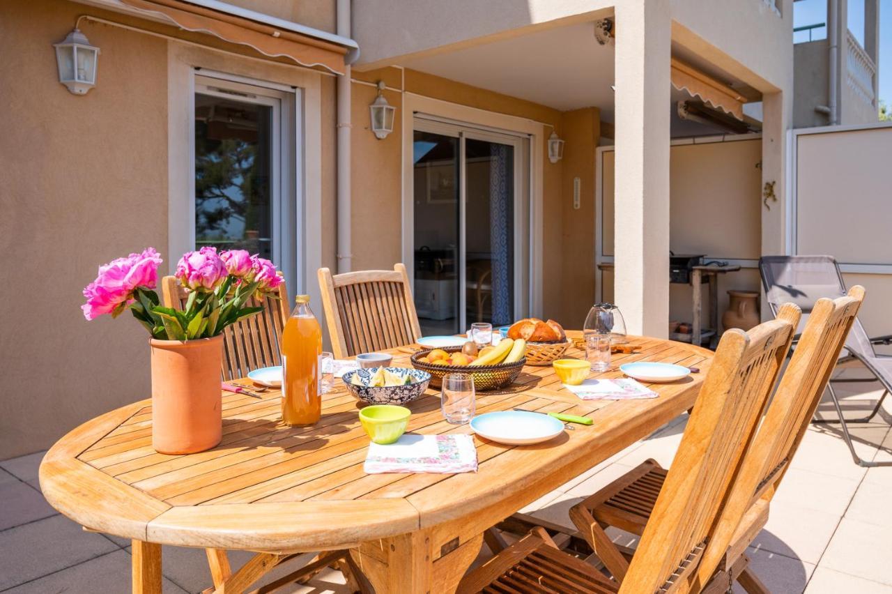 La Cle Vue Mer, Clim, Terrasse, Parking A Hyères Dış mekan fotoğraf
