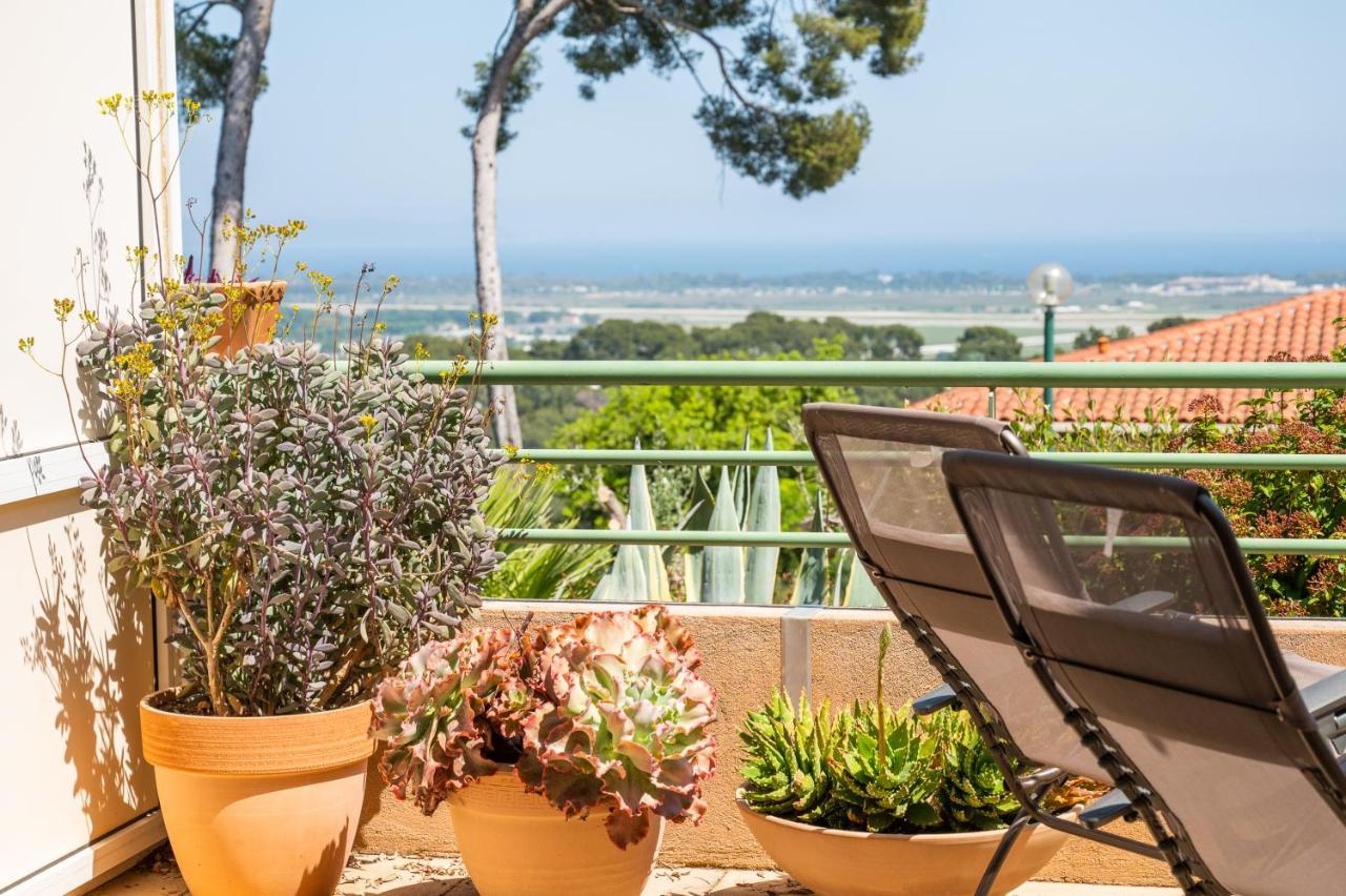 La Cle Vue Mer, Clim, Terrasse, Parking A Hyères Dış mekan fotoğraf